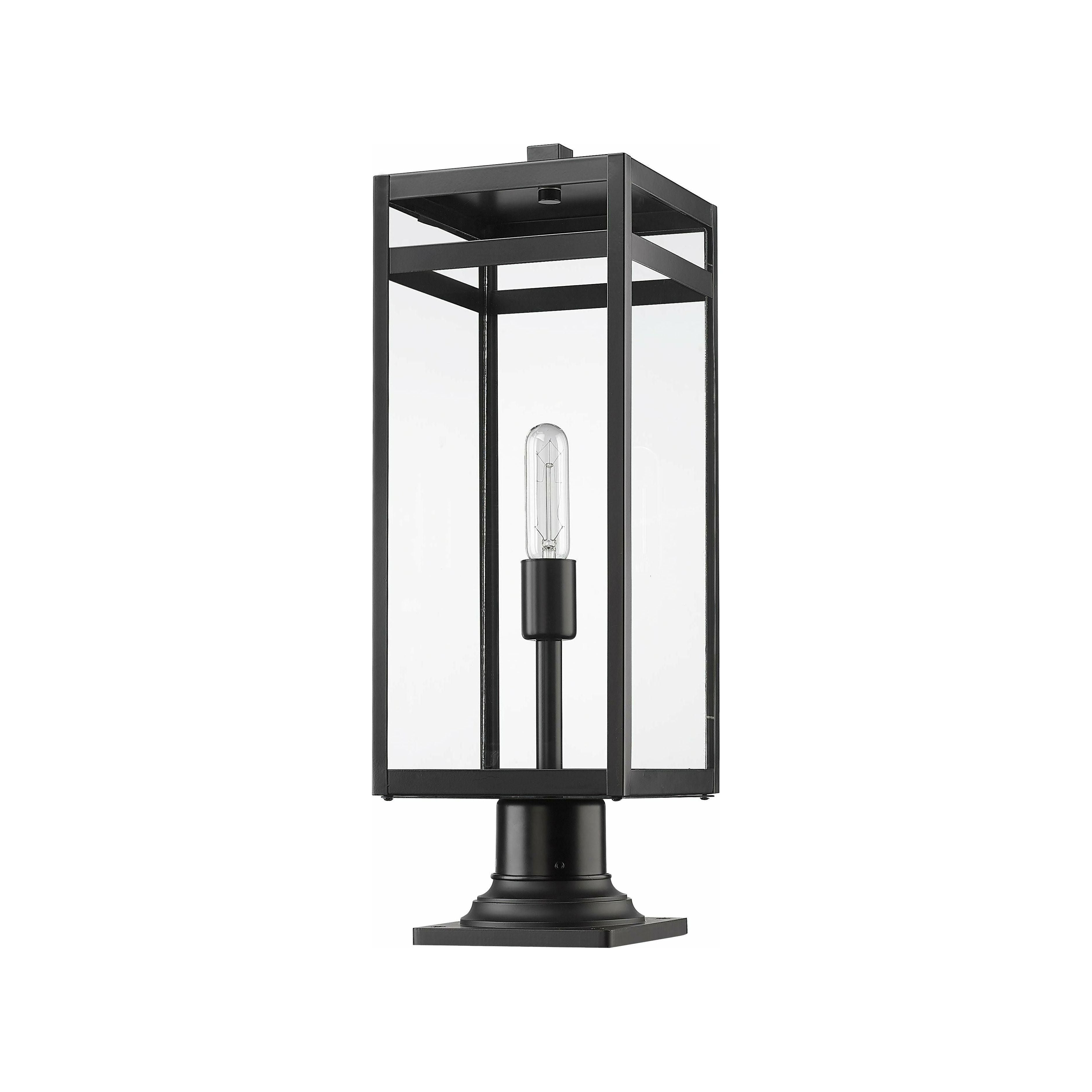 Z-Lite - Nuri 1-Light Outdoor Pier Mount - Lights Canada