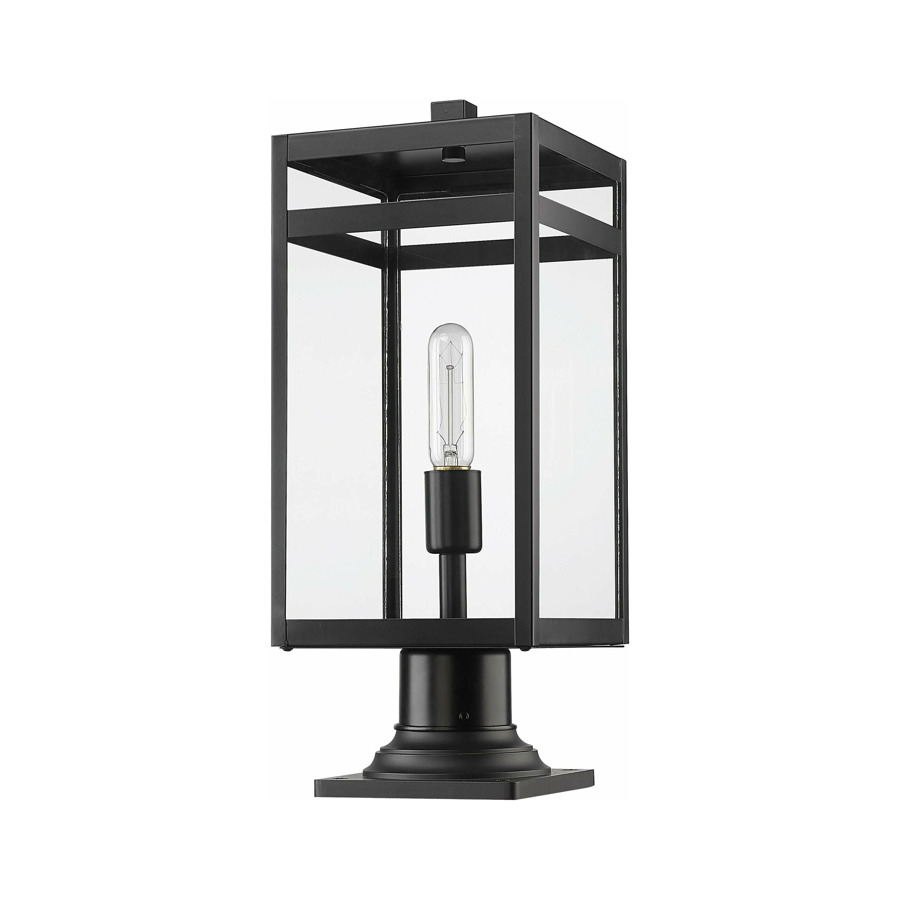 Z-Lite - Nuri 1-Light Outdoor Pier Mount - Lights Canada