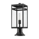 Z-Lite - Nuri 1-Light Outdoor Pier Mount - Lights Canada