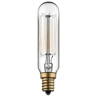 40W Antique Clear Candelabra Bulb
