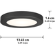 Artika - Artika Skylight Pro Flush Mount - Lights Canada
