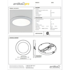 Artika - Artika Skylight Pro Flush Mount - Lights Canada