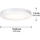 Artika - Artika Skylight Pro Flush Mount - Lights Canada