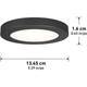 Artika - Artika Skylight Pro Flush Mount - Lights Canada
