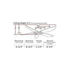 Visual Comfort Fan Collection - Lily Ceiling Fan - Lights Canada