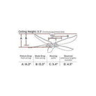 Visual Comfort Fan Collection - Lily Ceiling Fan - Lights Canada