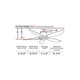 Visual Comfort Fan Collection - Lily Ceiling Fan - Lights Canada