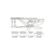 Visual Comfort Fan Collection - Lily Ceiling Fan - Lights Canada