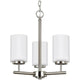 Generation Lighting - Oslo Three Light Chandelier - Lights Canada