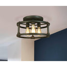 Eglo - Wymer Semi Flush Mount - Lights Canada