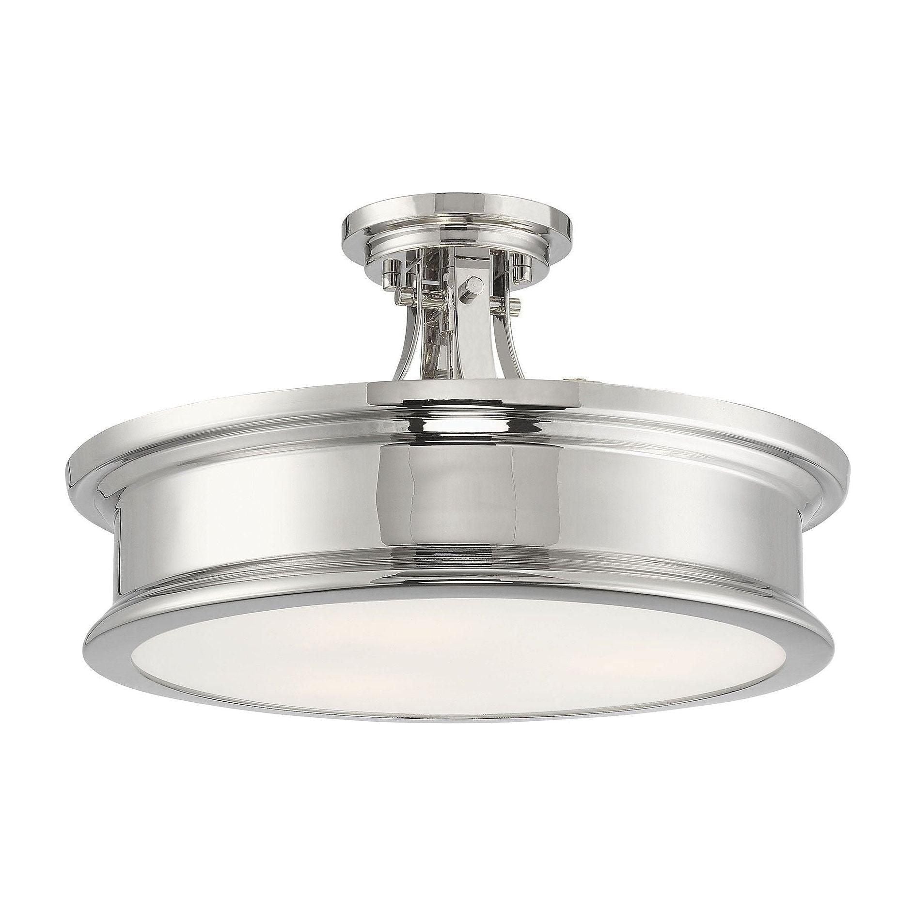 Savoy House - Watkins Semi Flush Mount - Lights Canada