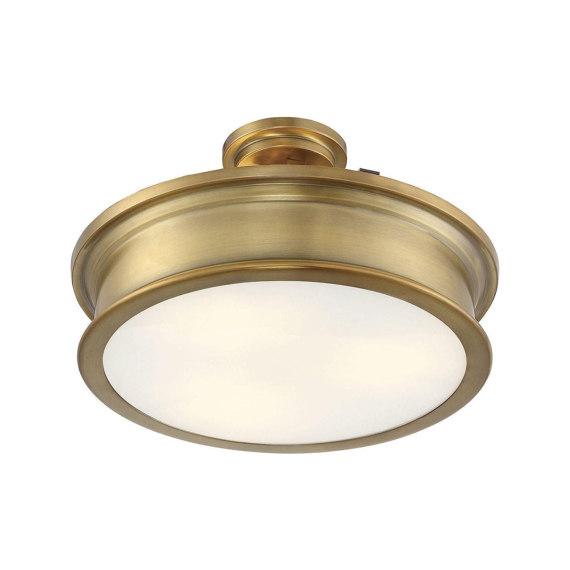 Savoy House - Watkins Semi Flush Mount - Lights Canada