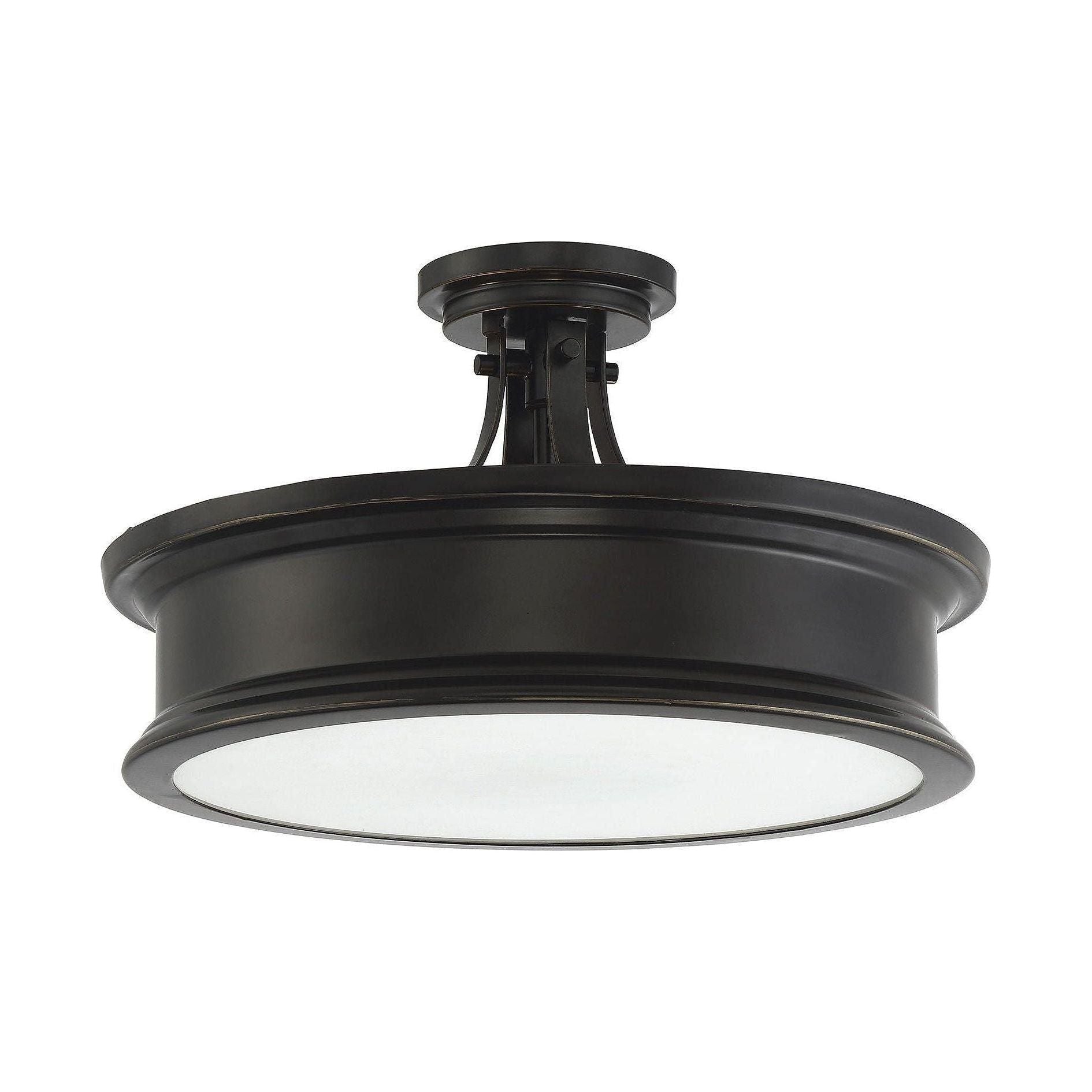 Savoy House - Watkins Semi Flush Mount - Lights Canada