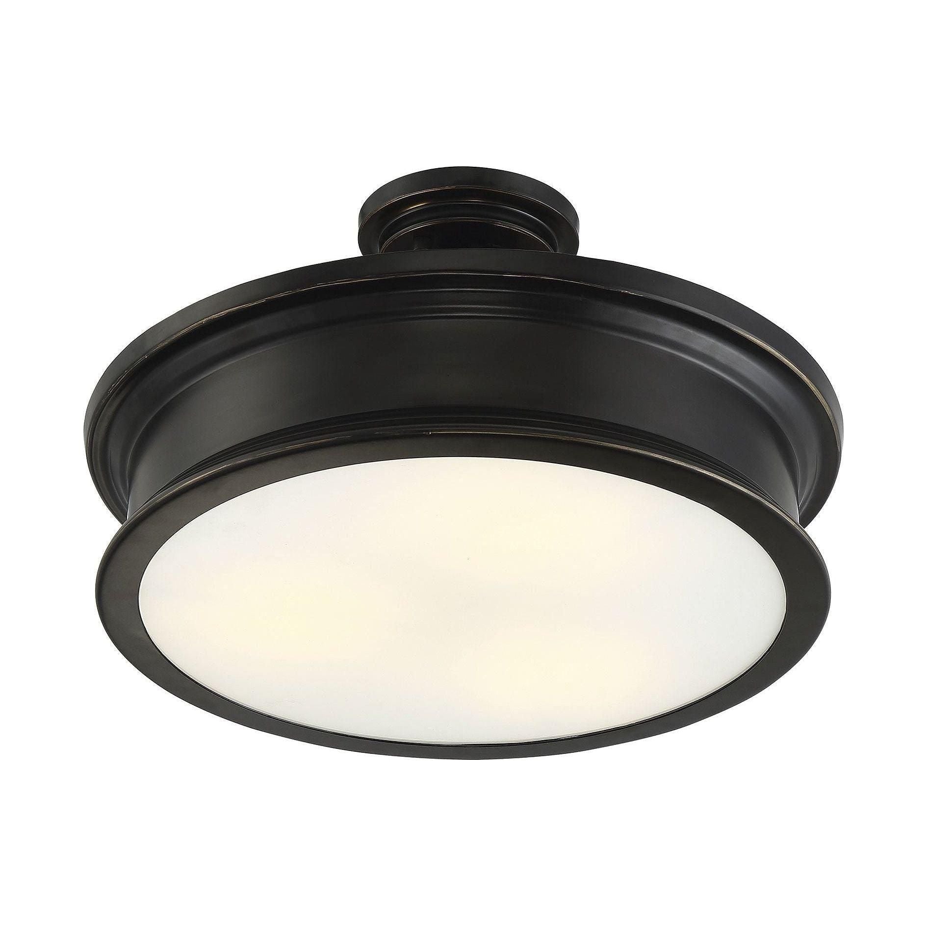 Savoy House - Watkins Semi Flush Mount - Lights Canada