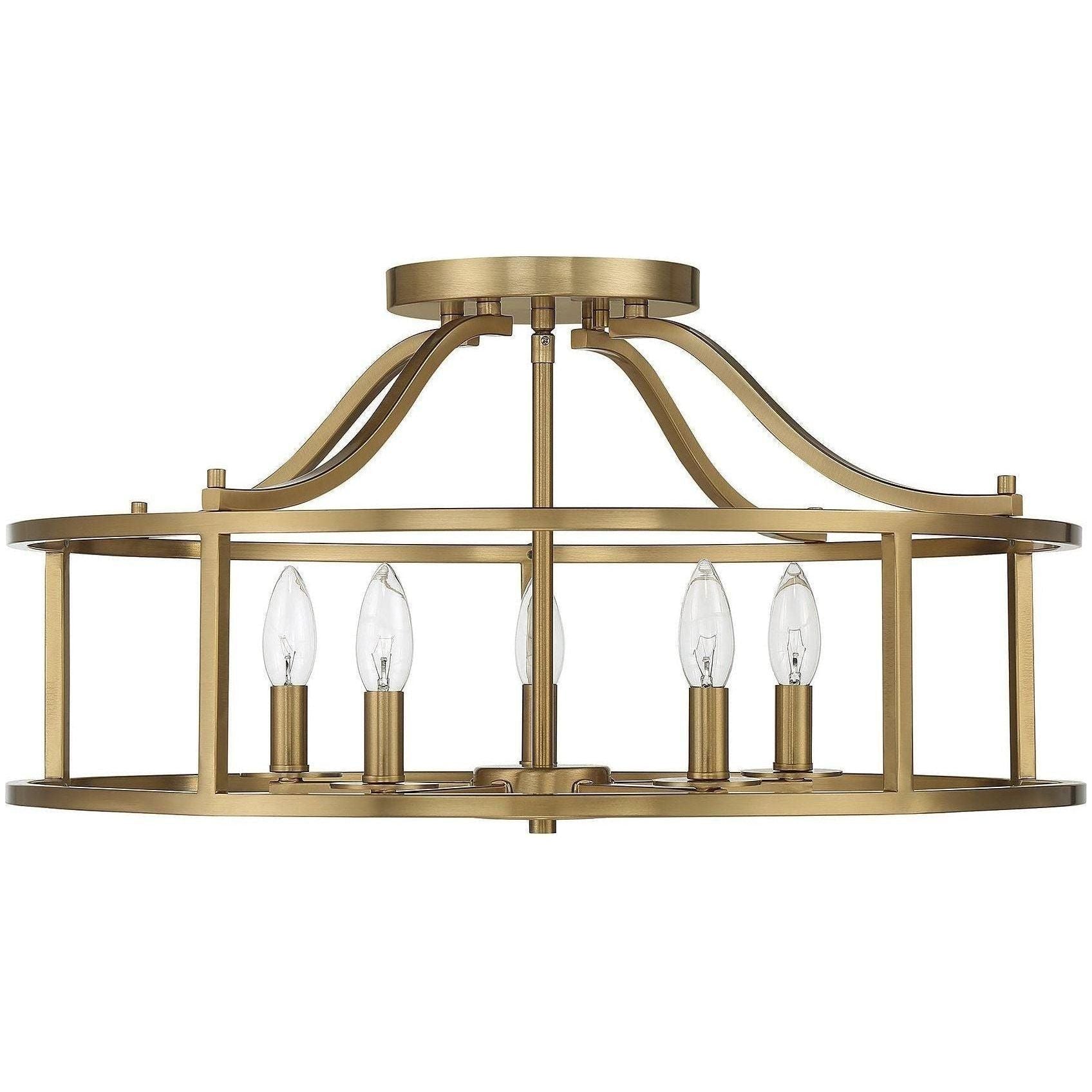 Savoy House - Stockton 5-Light Ceiling Light - Lights Canada