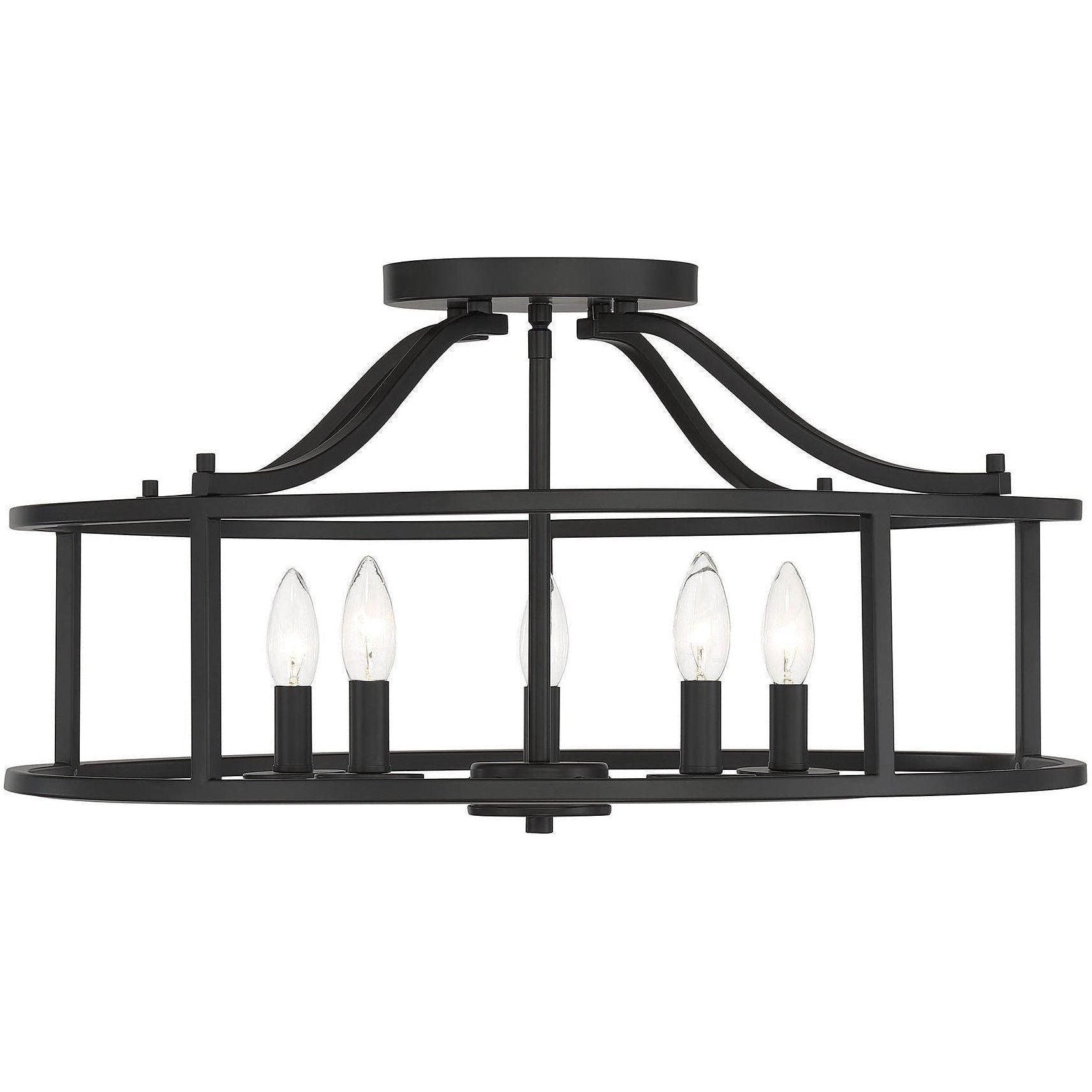 Savoy House - Stockton 5-Light Ceiling Light - Lights Canada