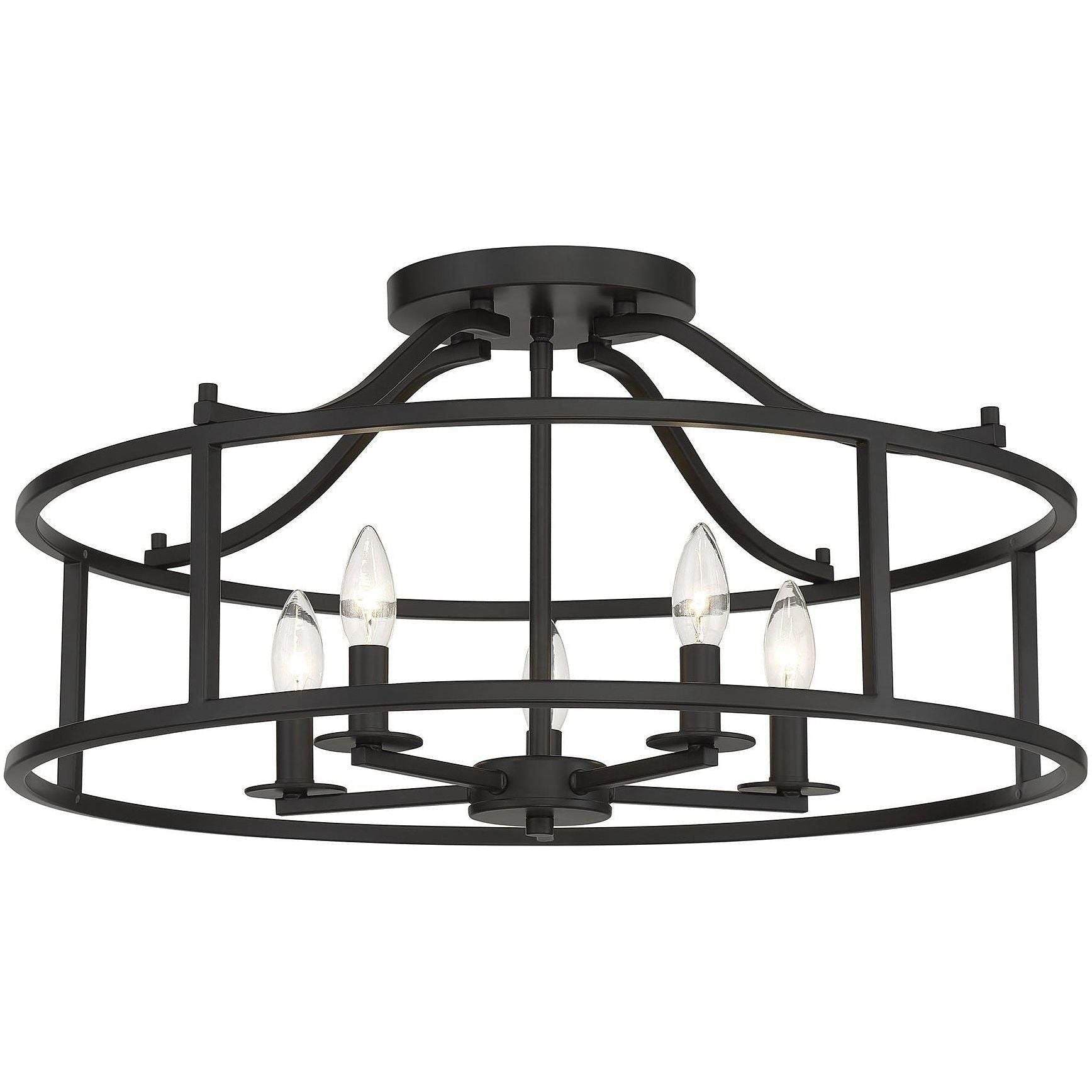 Savoy House - Stockton 5-Light Ceiling Light - Lights Canada