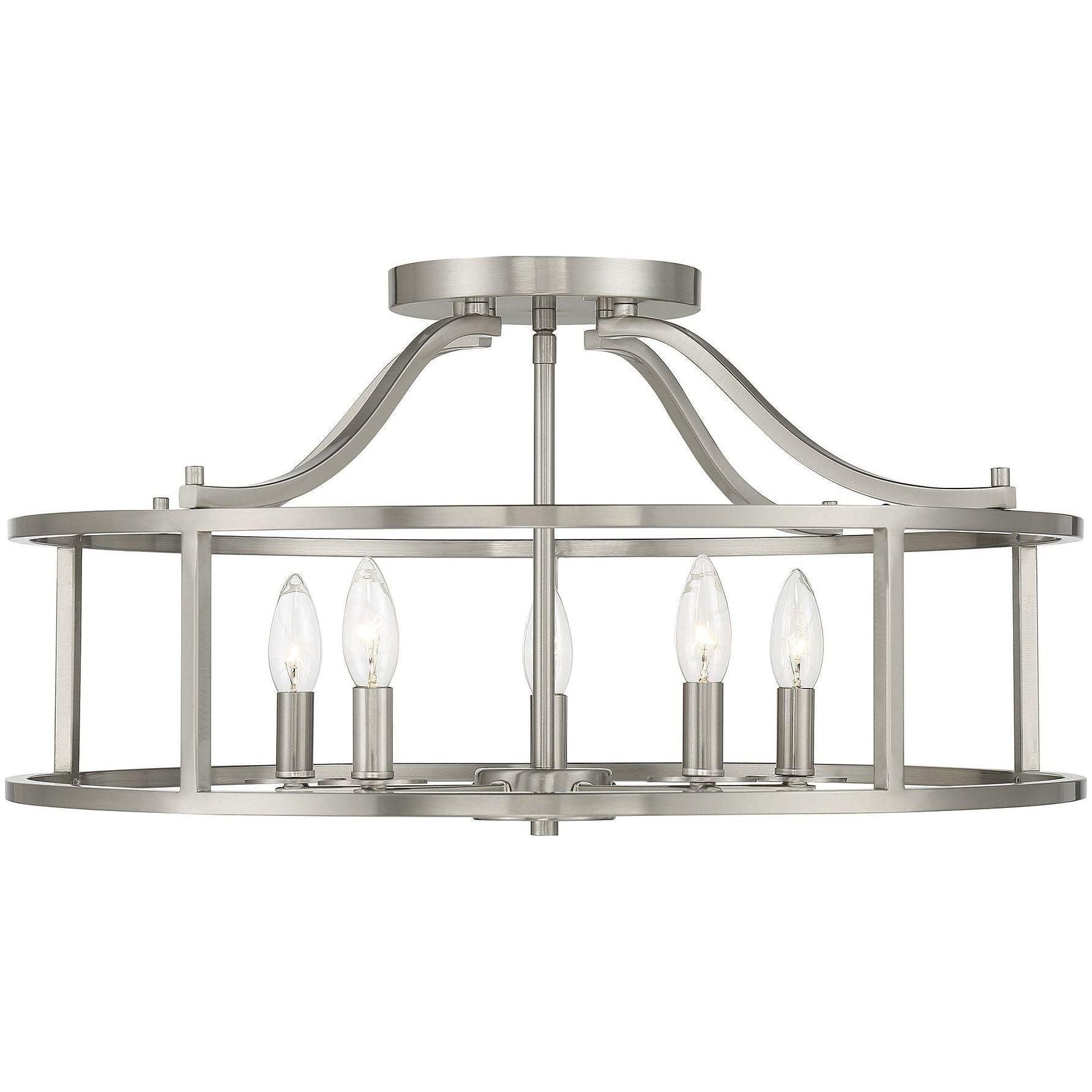 Savoy House - Stockton 5-Light Ceiling Light - Lights Canada
