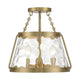 Savoy House - Crawford 3-Light Ceiling Light - Lights Canada