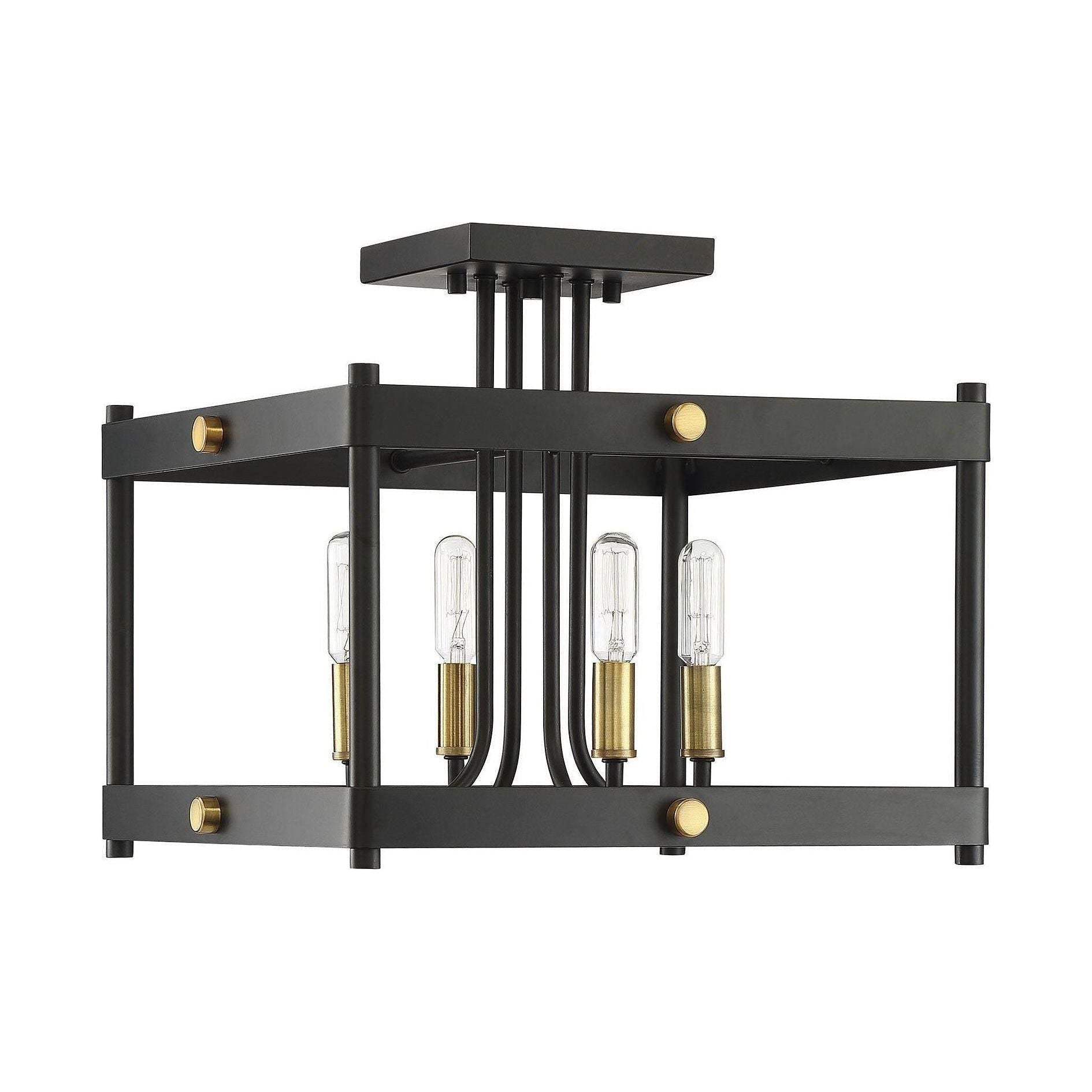 Savoy House - Fowler Semi Flush Mount - Lights Canada