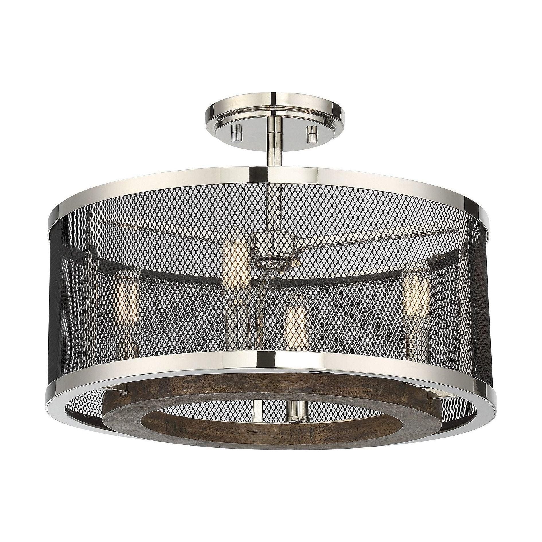 Savoy House - Valcour Semi Flush Mount - Lights Canada