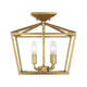 Savoy House - Townsend Semi Flush Mount - Lights Canada