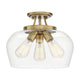 Savoy House - Octave Semi Flush Mount - Lights Canada