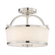 Savoy House - Hagen Semi Flush Mount - Lights Canada