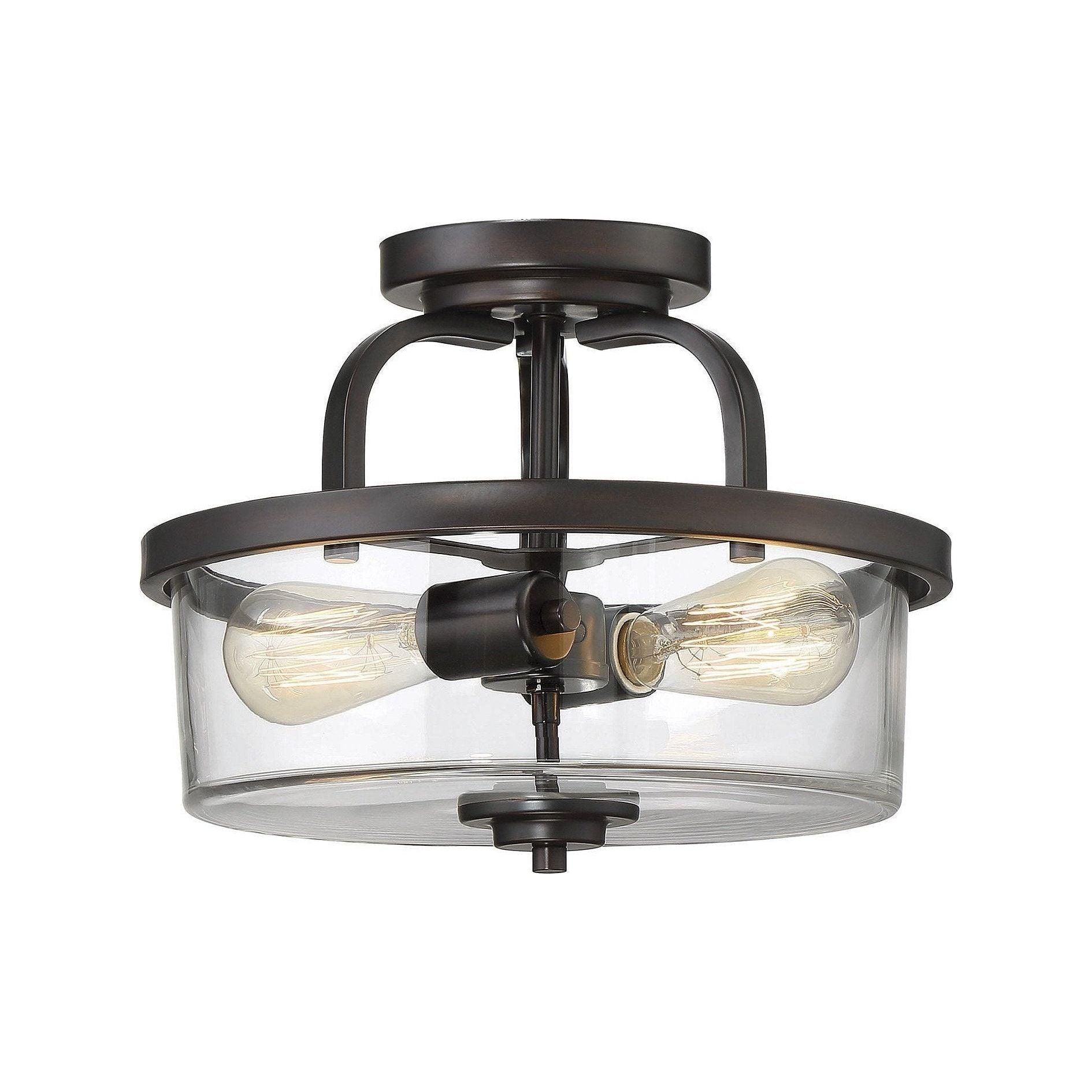 Savoy House - Tulsa Semi Flush Mount - Lights Canada