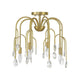 Savoy House - Anholt 4-Light Convertible Semi Flush / Pendant - Lights Canada