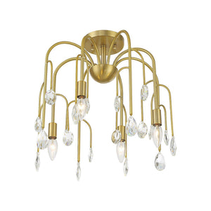 Savoy House - Anholt 4-Light Convertible Semi Flush / Pendant - Lights Canada