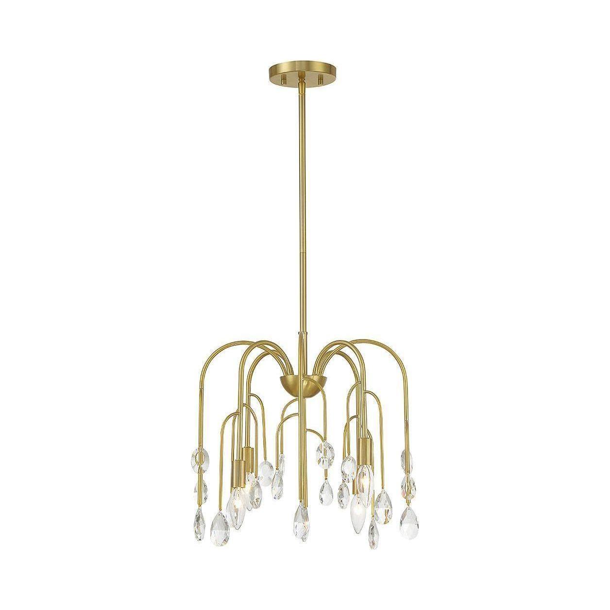 Savoy House - Anholt 4-Light Convertible Semi Flush / Pendant - Lights Canada