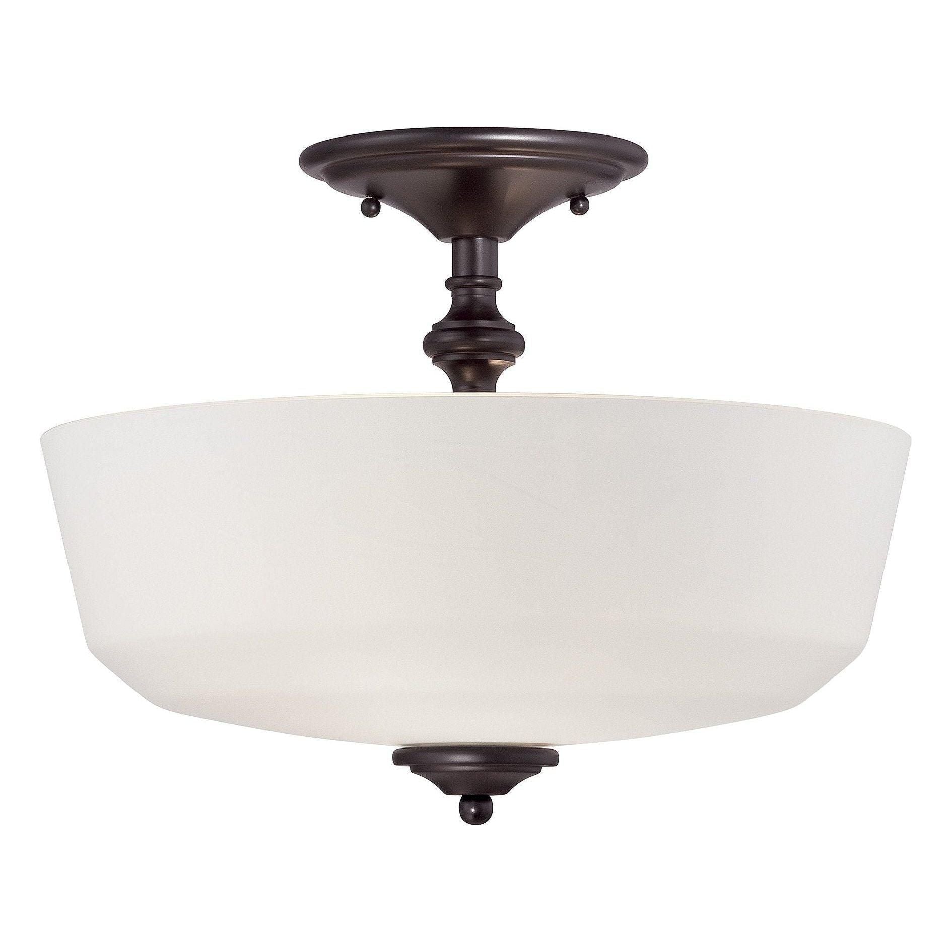 Savoy House - Melrose Semi Flush Mount - Lights Canada