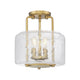 Savoy House - Avalon Semi Flush Mount - Lights Canada