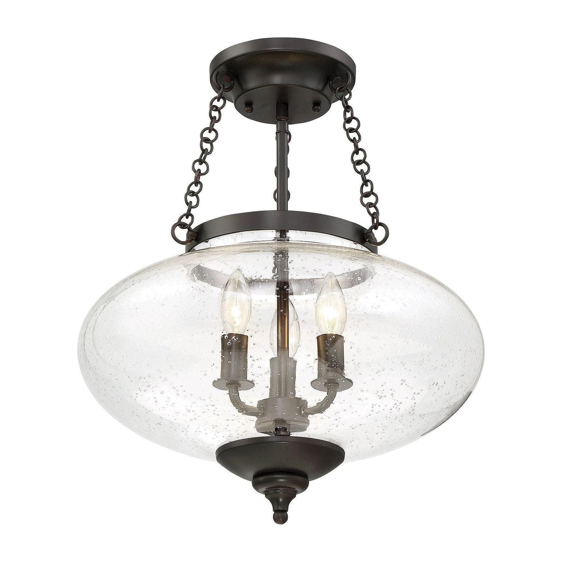 Savoy House - Lowry Semi Flush Mount - Lights Canada