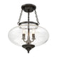 Savoy House - Lowry Semi Flush Mount - Lights Canada