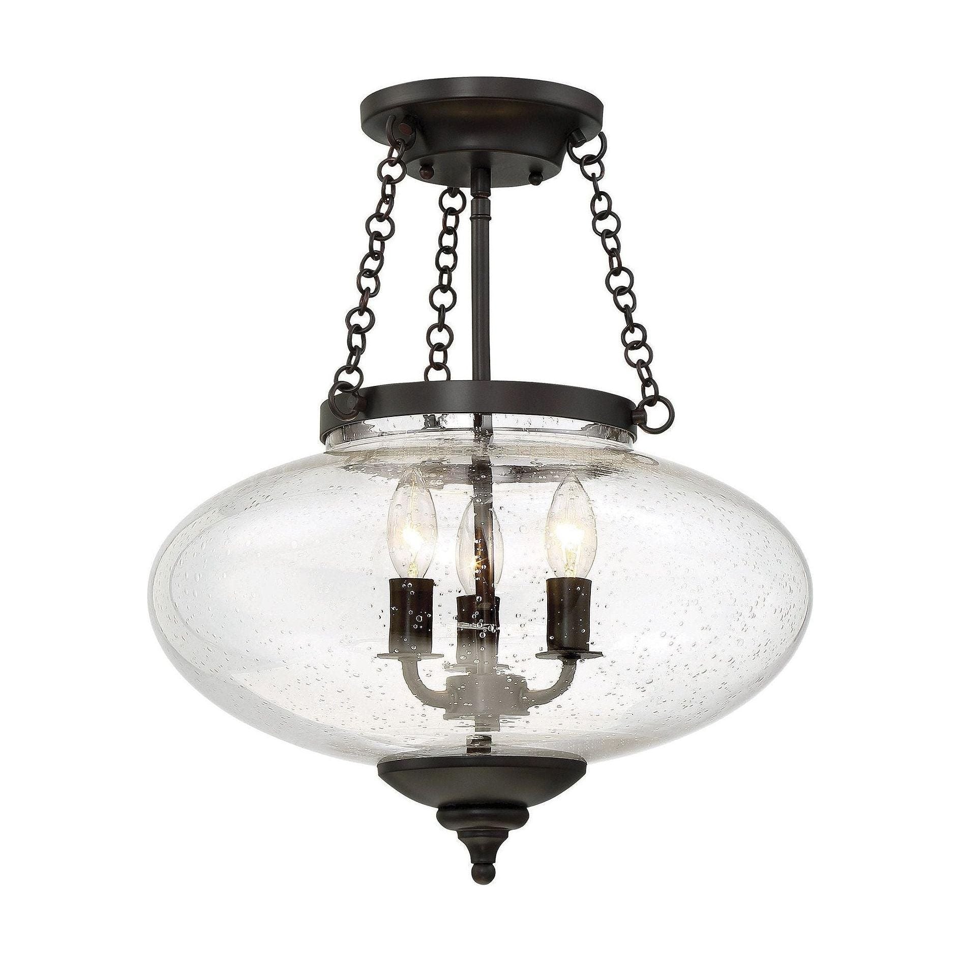 Savoy House - Lowry Semi Flush Mount - Lights Canada