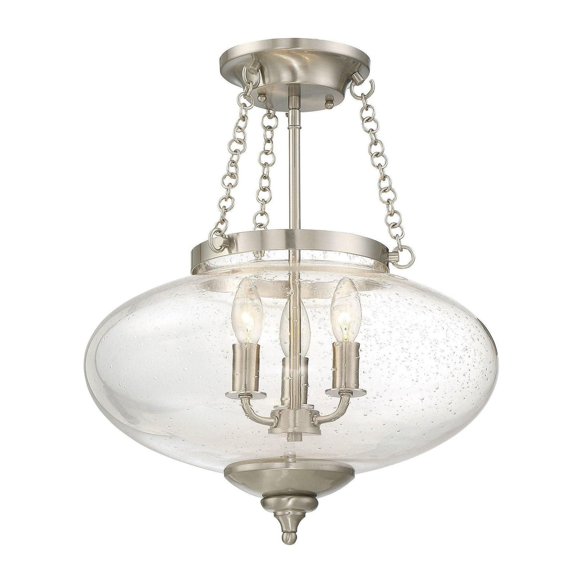 Savoy House - Lowry Semi Flush Mount - Lights Canada