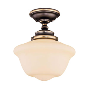 Savoy House - School House Pendant Semi Flush Mount - Lights Canada