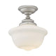 Savoy House - School House Pendant Semi Flush Mount - Lights Canada