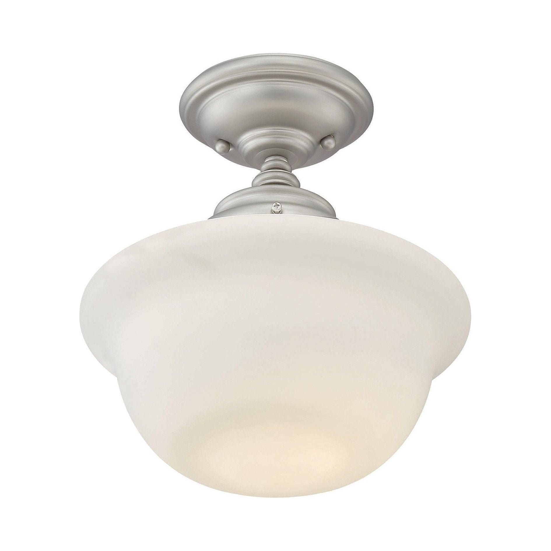 Savoy House - School House Pendant Semi Flush Mount - Lights Canada