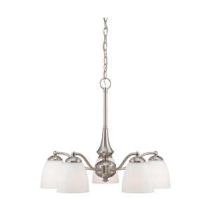 Satco - Patton 5-Light Chandelier (Arms Down) - Lights Canada
