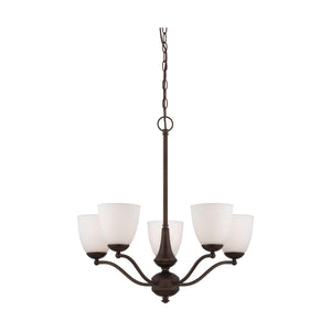 Satco - Patton 5-Light Chandelier (Arms Up) - Lights Canada