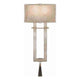 Fine Art Handcrafted Lighting - Singapore Moderne Sconce - Lights Canada