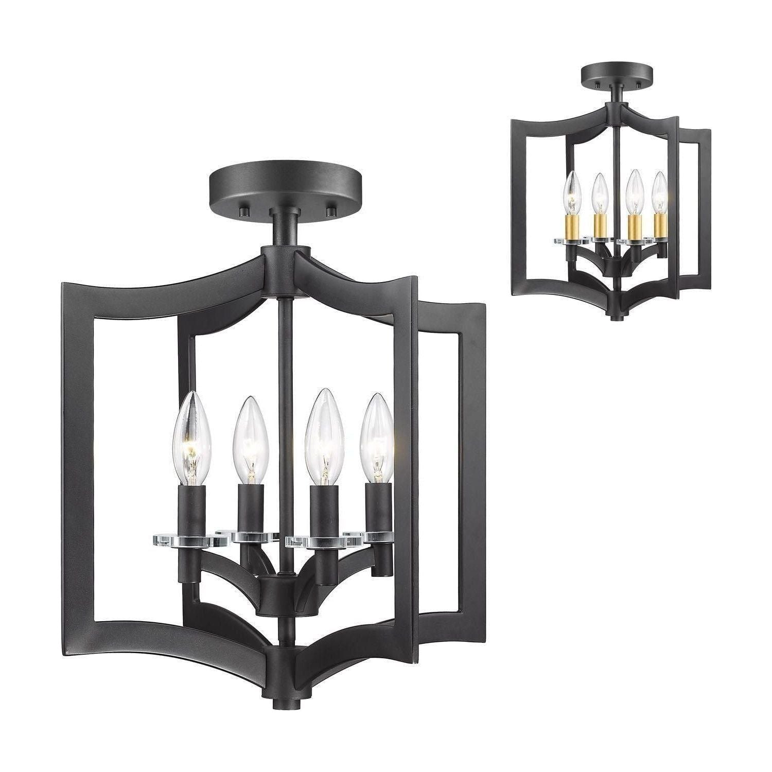 Z-Lite - Zander Semi Flush Mount - Lights Canada