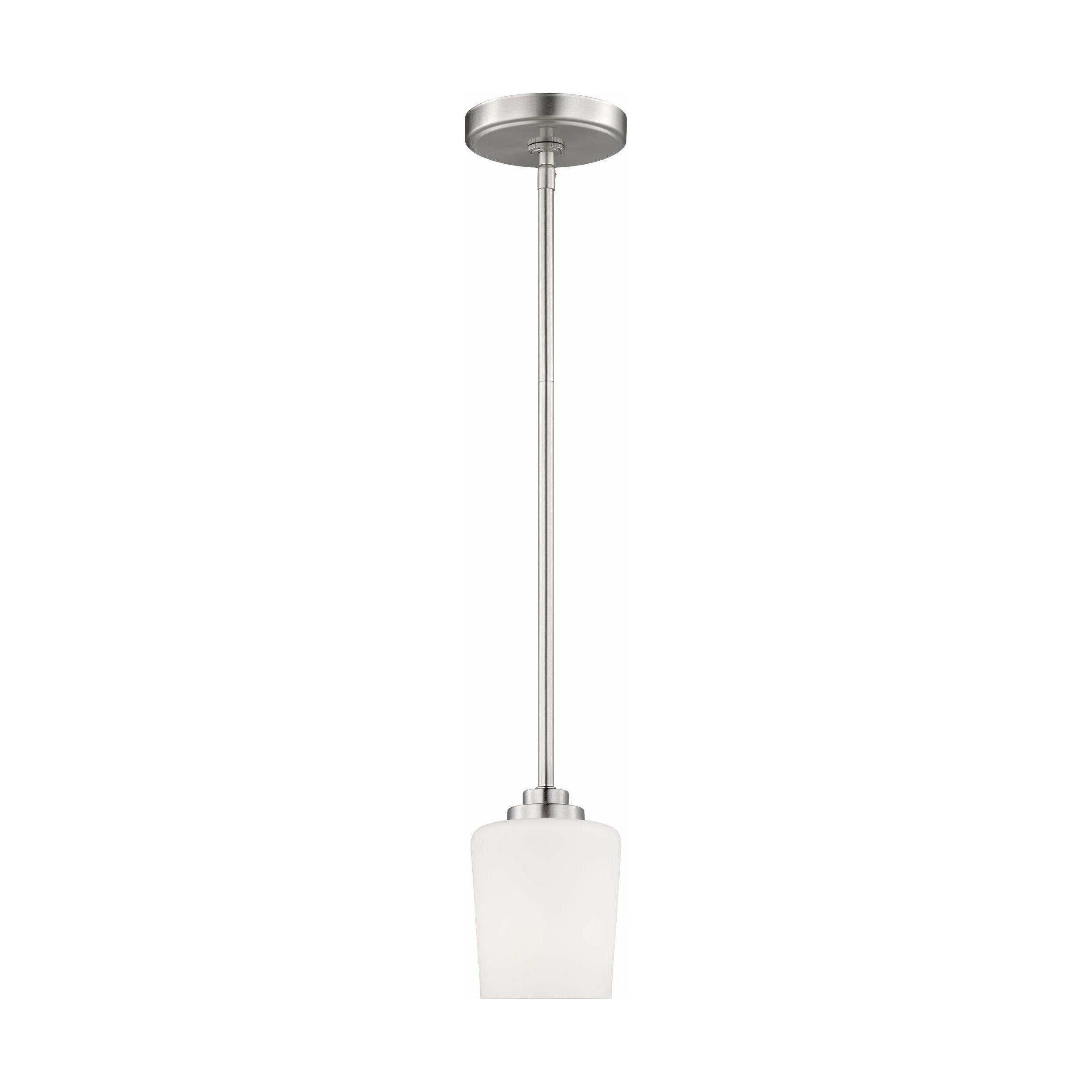 Generation Lighting - Windom 1-Light Mini Pendant (with Bulb) - Lights Canada