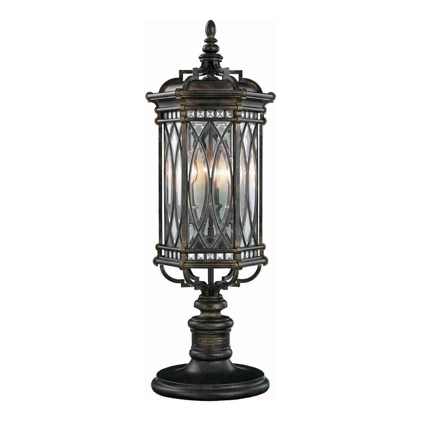 Fine Art Handcrafted Lighting - Warwickshire Post Light - Lights Canada