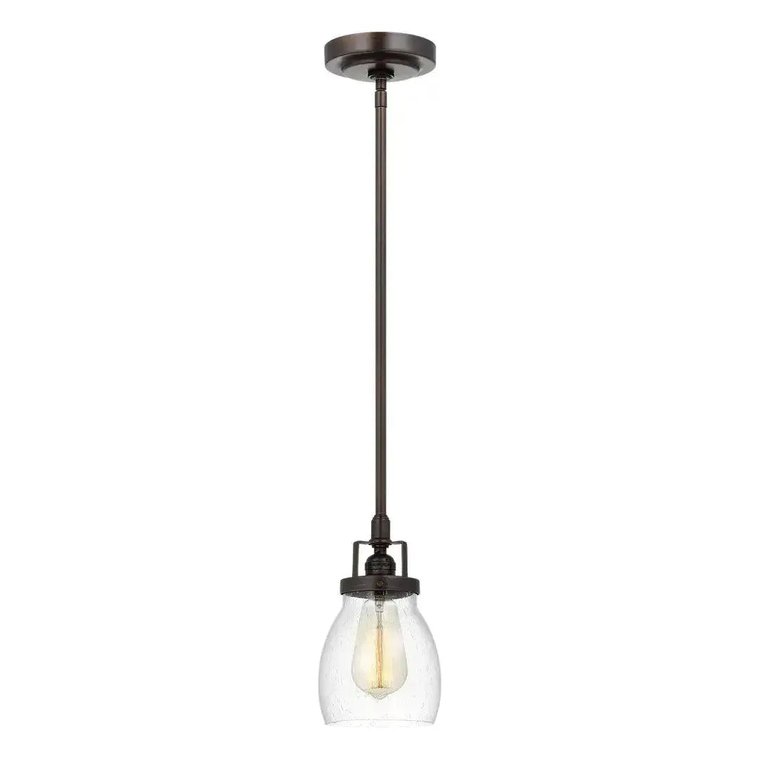 Generation Lighting - Belton One Light Mini-Pendant (with Bulbs) - Lights Canada