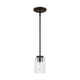 Generation Lighting - Oslo 1-Light Mini Pendant (with Bulb) - Lights Canada