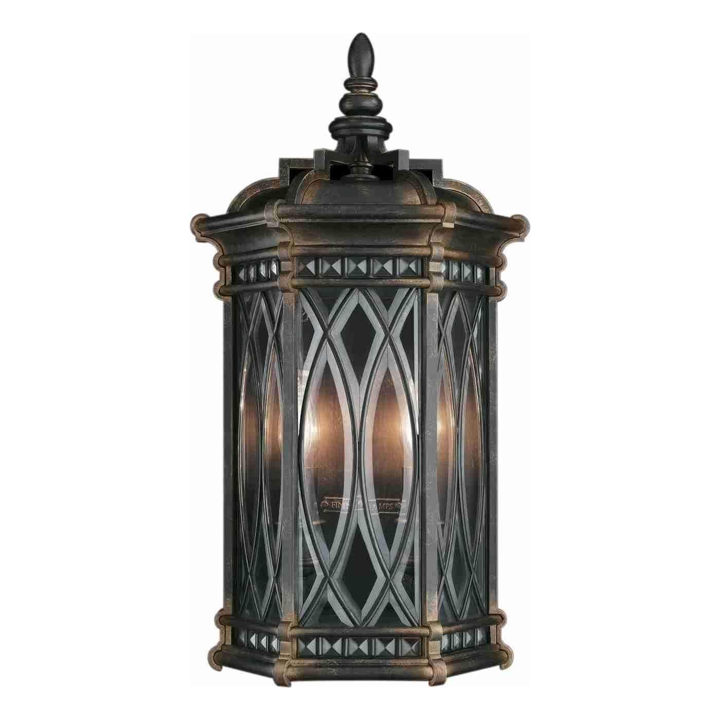 Fine Art Handcrafted Lighting - Warwickshire Outdoor Wall Light - Lights Canada